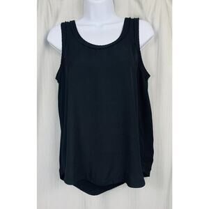 Philosophy Republic Clothing Women Black Sleeveless Top‎ Size Medium